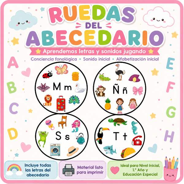Producto - RUEDA DEL ABECEDARIO - 0
