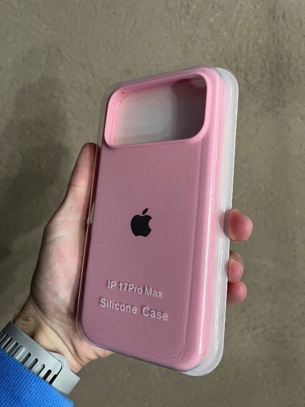 Producto - Silicone 17 pro Max rosa pastel