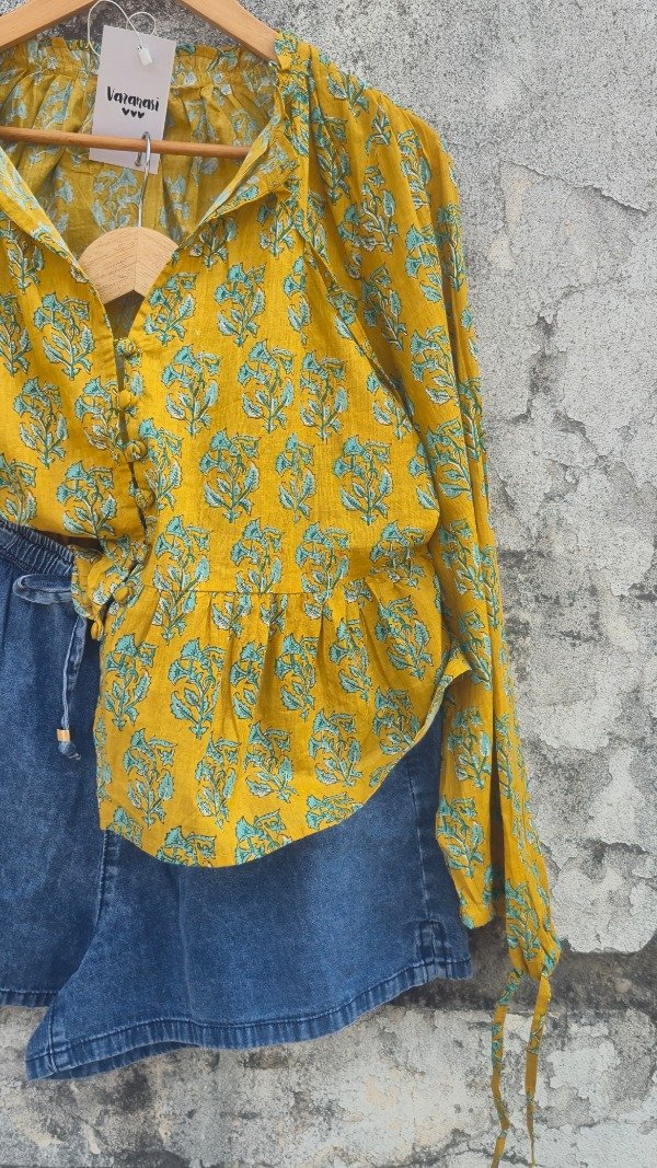 Producto - Camisola Banita Amarillo - 4