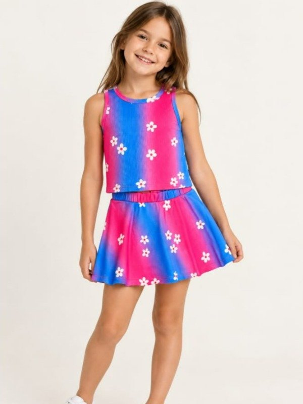 Producto - Pollera short multicolor - 0