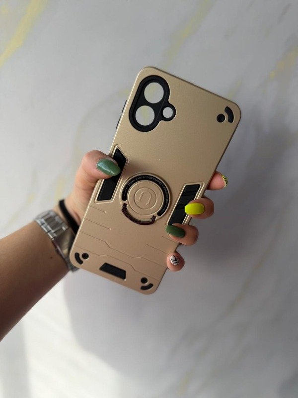 Producto - Case Armor anillo dorado