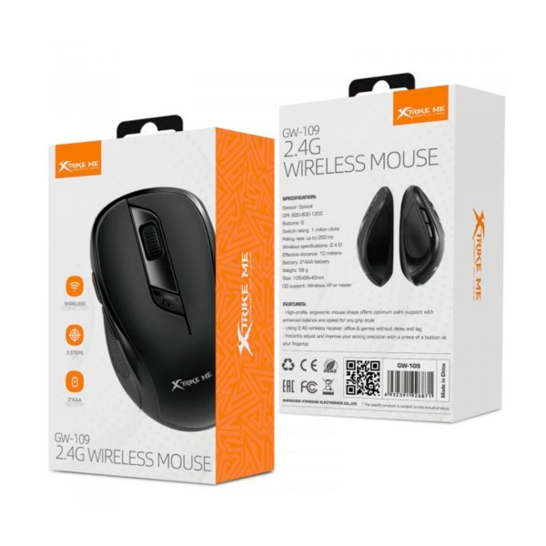Producto - Mouse XTRIKE-ME GW 109 2.4G Wireless - 5