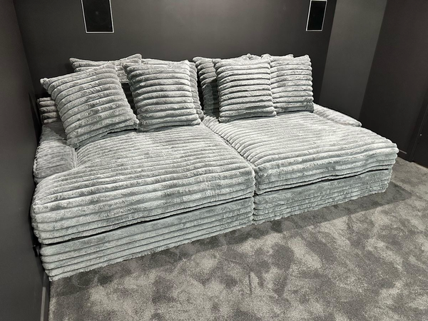 Producto - Sofá Teddy 2.20 por 1.10 tela peluda premiun
