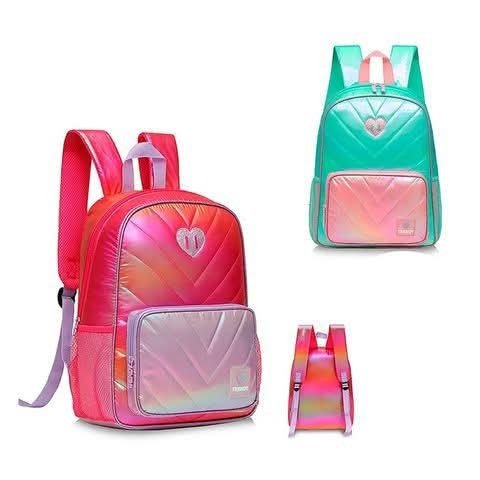 Producto - MOCHILA 15" ESPALDA MATELASSE TORNASOLADA X UNIDAD COLORES SURTIDOS TRENDY