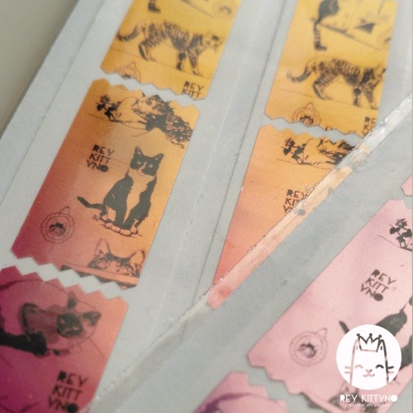 Producto - Stickers cierra bolsa gatunos