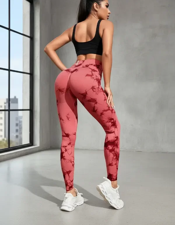 Producto - Calza Seamless Batik Rojo