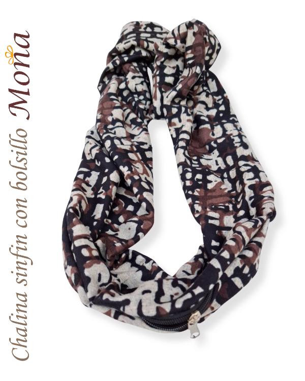 Producto - Chalina sinfín con bolsillo - 5