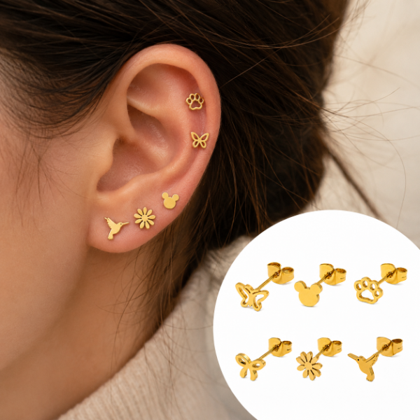 Producto - PACK CUTE DORADO - 6 UNIDADES