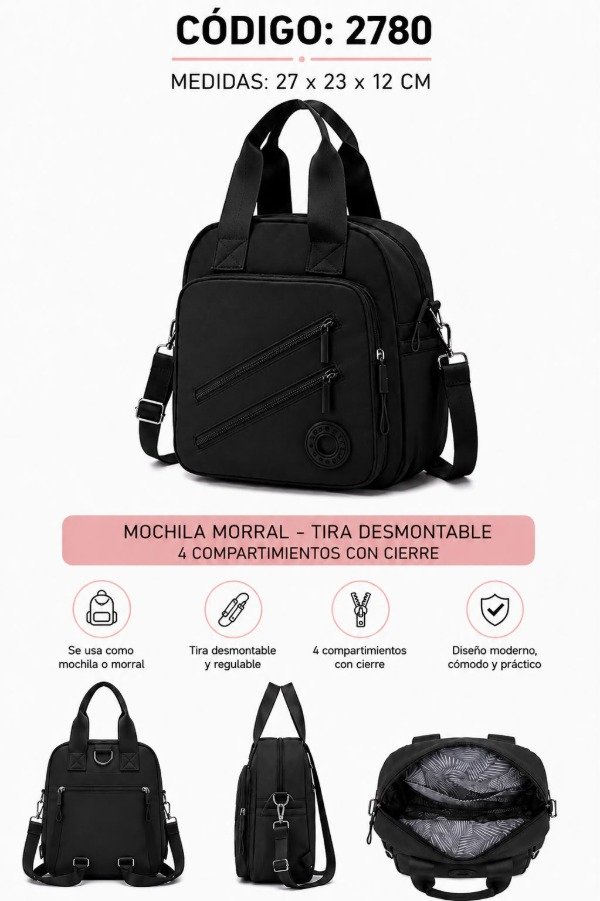 Producto - MOCHILA MORRAL 2780 - 1