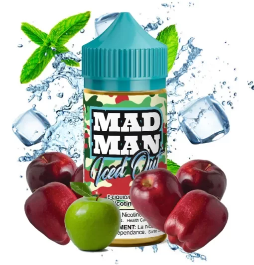 Producto - (FREEBASE) MAD MAN - 100ML 03MG - APPLE ICE
