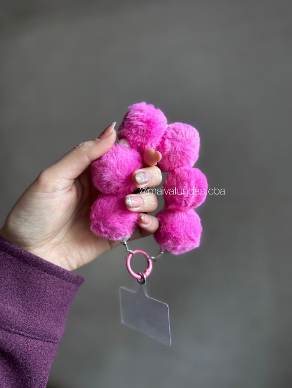 Producto - Straps pompón universales con adaptador - 2
