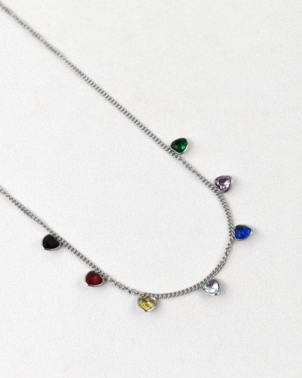 Producto - Collar Galaxia Plateado