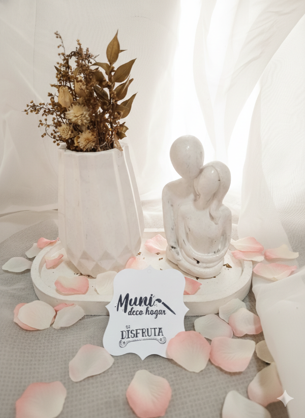 Producto - Combo bandeja oval estatuilla