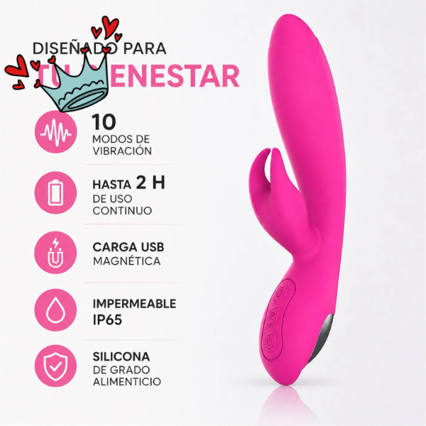Producto - Vibrador Rabbit Rabitas -infarta - 1