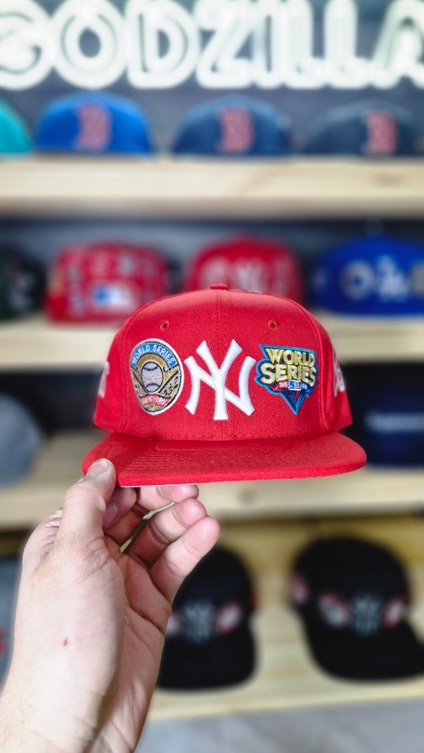 Producto - GORRA NEW YORK CERRADA ROJA 1 G5