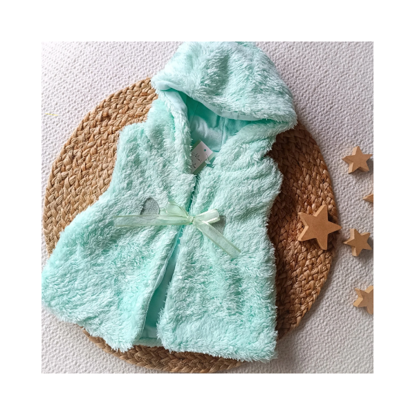 Producto - chaleco LAZO aguamarina