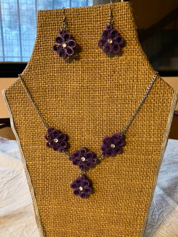 Producto - Set de aros y colgante