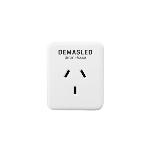 Producto - Enchufe tomacorriente smart -wifi 2.4GHz -10A -2200W -white -Demasled