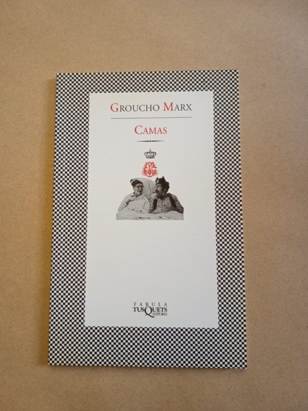Producto - Camas - Groucho Marx - TusQuets 1997