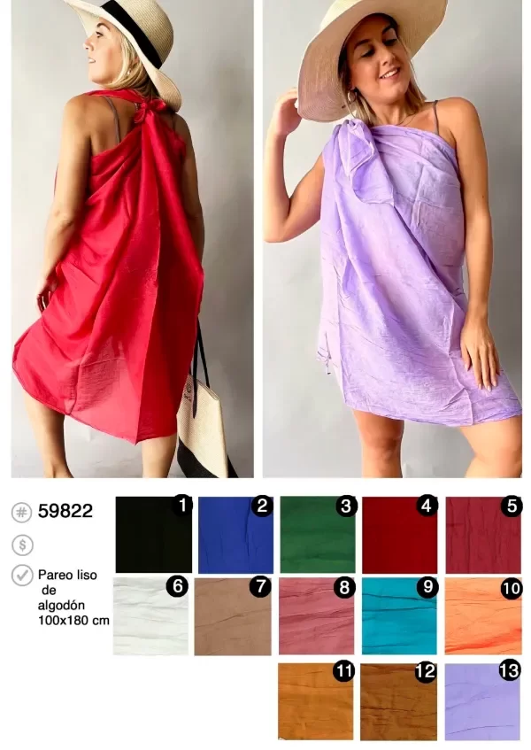 Producto - PAREOS LISOS SPIGA