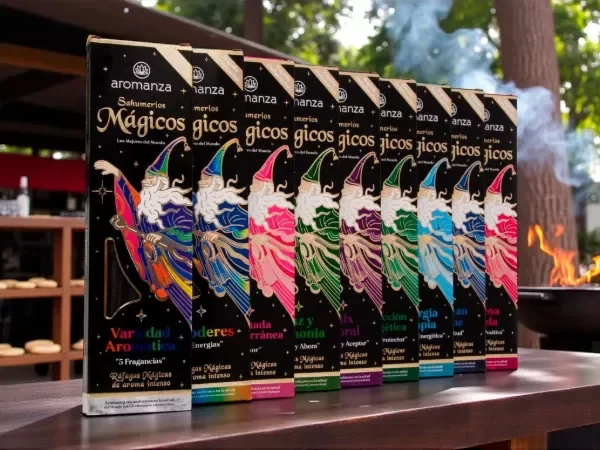 Producto - AROMANZA SAHUMERIOS MAGICOS LARGOS X 5 VARILLAS