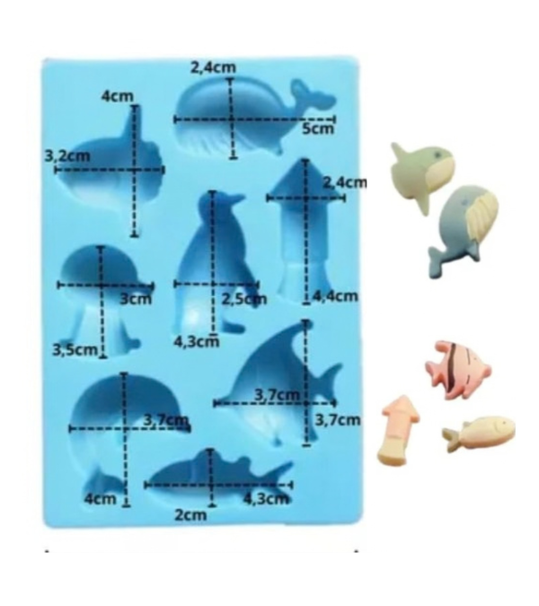 Producto - Molde Animales del Mar - 3
