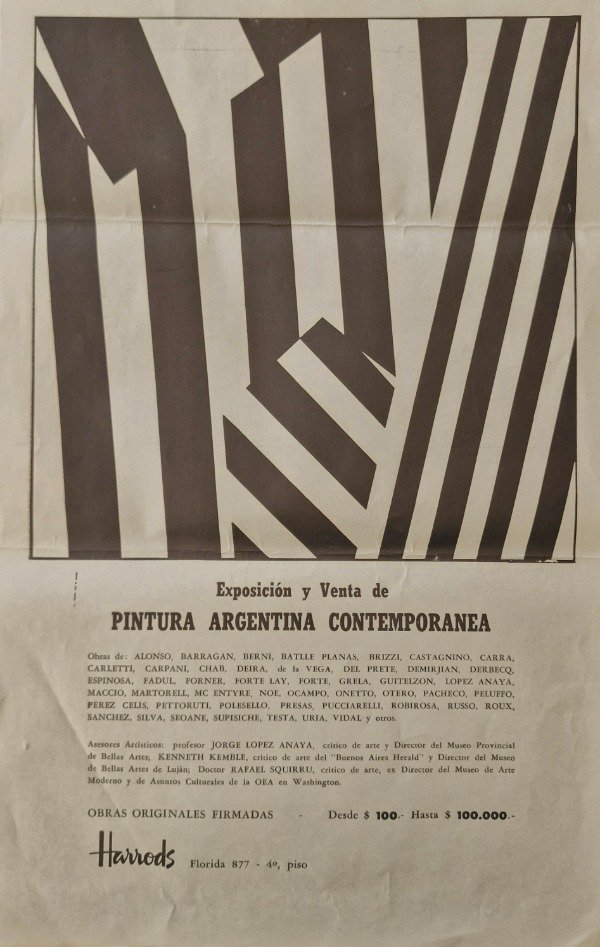 Producto - Brizzi, Ary - Afiche original (Harrods) - 0