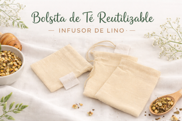 Producto - Bolsita de té reutilizable - Infusor