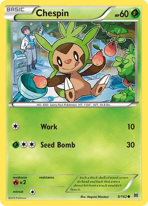 Producto - Chespin - 8/162 - BREAKthrough