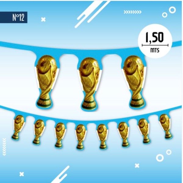 Producto - Banderín argentina copa del mundo