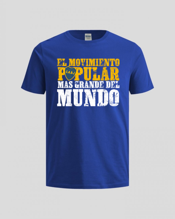 Producto - REMERA EL MOVIMIENTO POPULAR + PILUSO DE REGALO