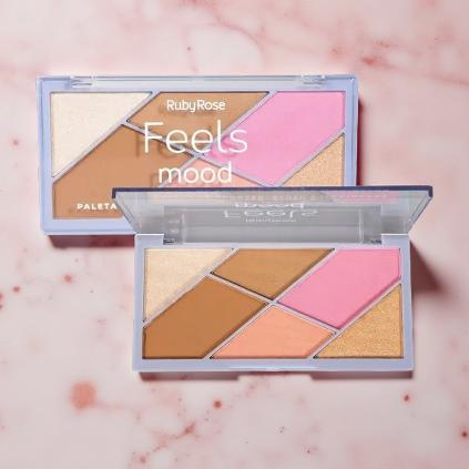 Producto - 3EN1 RUBOR + CONTORNO + ILUMINADOR - RUBY ROSE