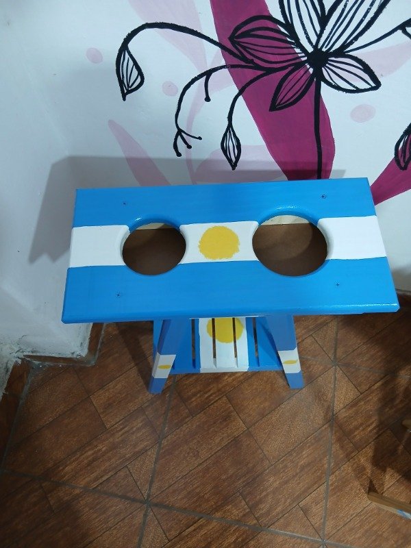 Producto - Mesita "BANDERA ARGENTINA" - 1