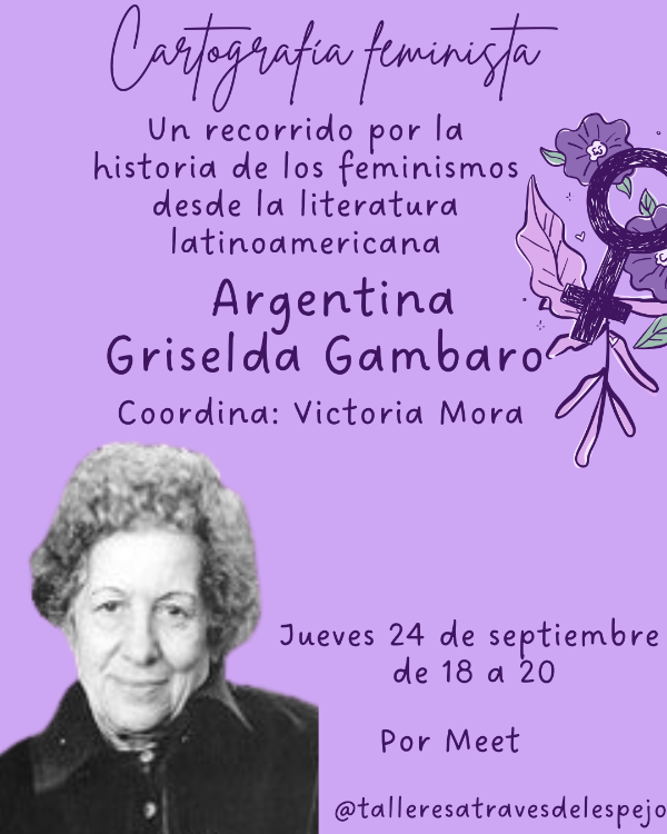 Producto - Curso Cartografía feminista. Griselda Gambaro