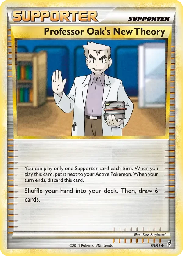 Producto - Professor Oak's New Theory 83/95 HeartGold and SoulSilver: Call of Legends