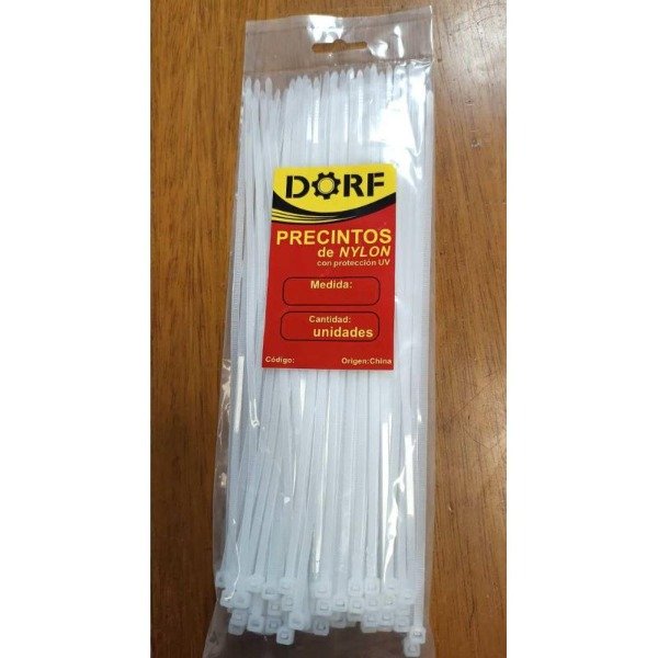 Producto - 10935   PRECINTO NYLON 9.0x600 mm NATURAL Bx50