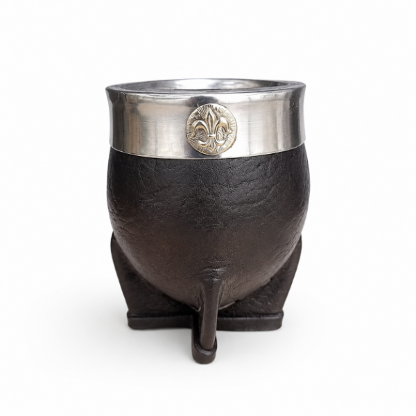 Producto - Mate Imperial Algarrobo Con Dije Negro