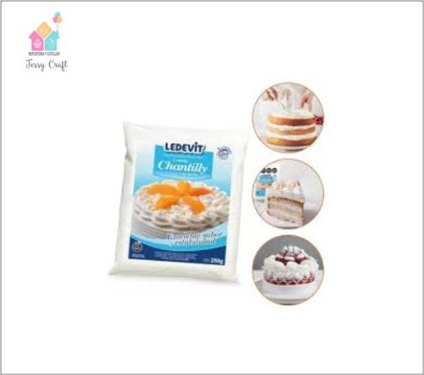 Producto - Crema Chantilly en Polvo x 250 gr. - LEDEVIT