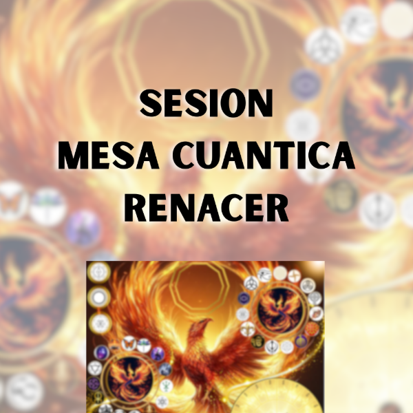 Producto - SESIÓN MESA RENACER
