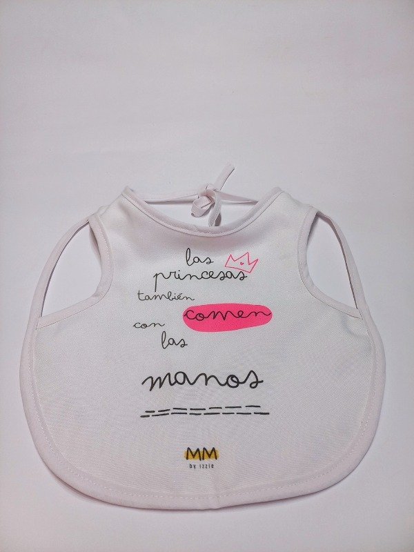 Producto - Babero para comer "Las princesas también comen.." - 0