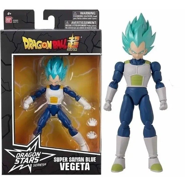 Producto - Vegeta SSJ BLUE - DRAGON STARS (BANDAI) c/articulación