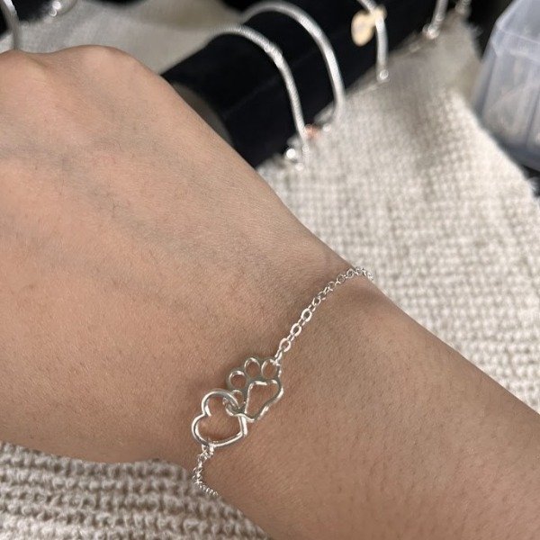 Producto - Pulsera Patita y corazón