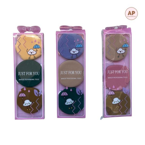 Producto - ESPONJA MAQUILLAJE X3