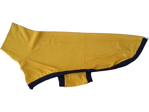 Producto - Jony de algodón mostaza y negro