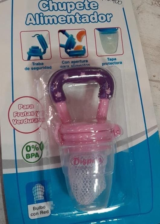 Producto - Chupete fruta con red dispita rosa