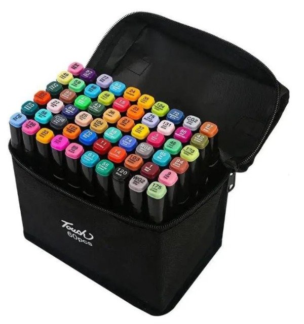 Producto - Marcadores Touch doble punta x 60