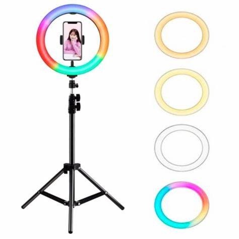 Producto - aro selfie con tripode 30cm 12"