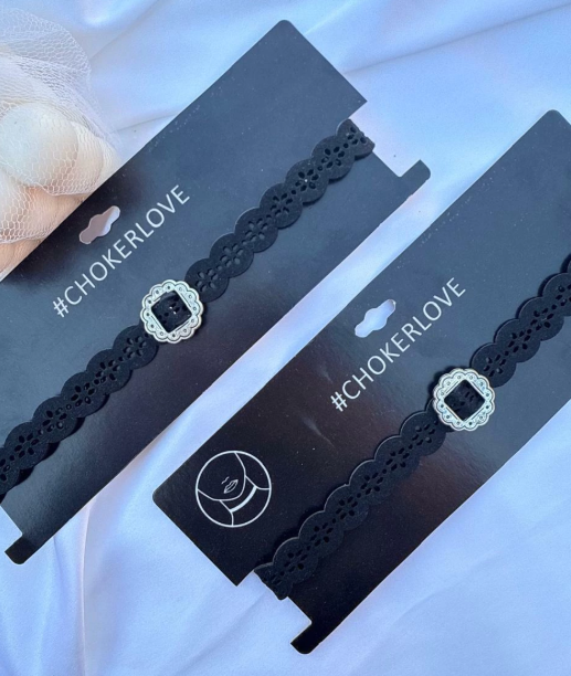 Producto - Choker gamuzado