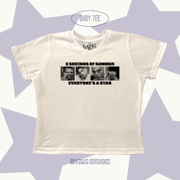 Baby tee “5SOS Everyone’s a Star BYN” — imagen 3