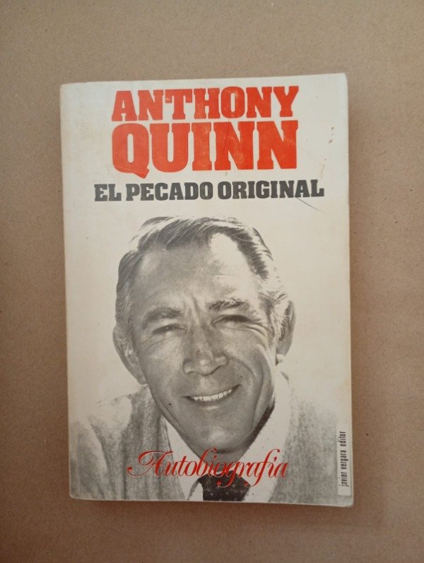 Producto - El pecado original - Anthony Quinn - Javier Vergara 1976
